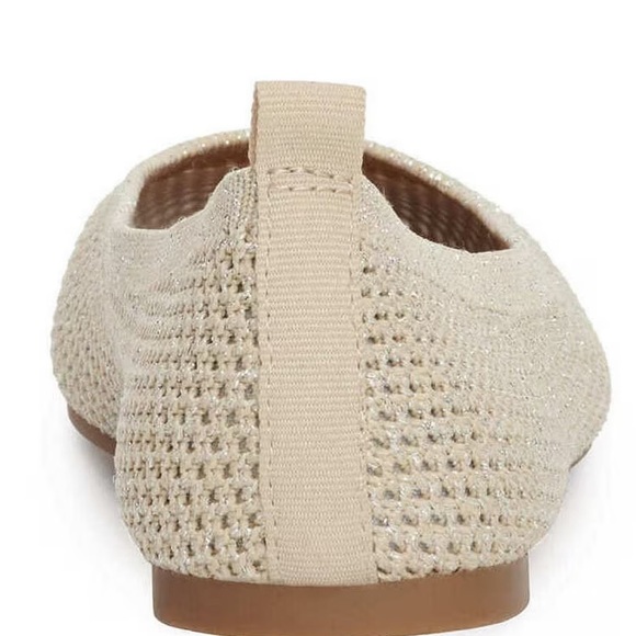 LUCKY BRAND DANERIC WASHABLE KNIT BALLET FLAT BEIGE - 11 - Picture 2 of 8